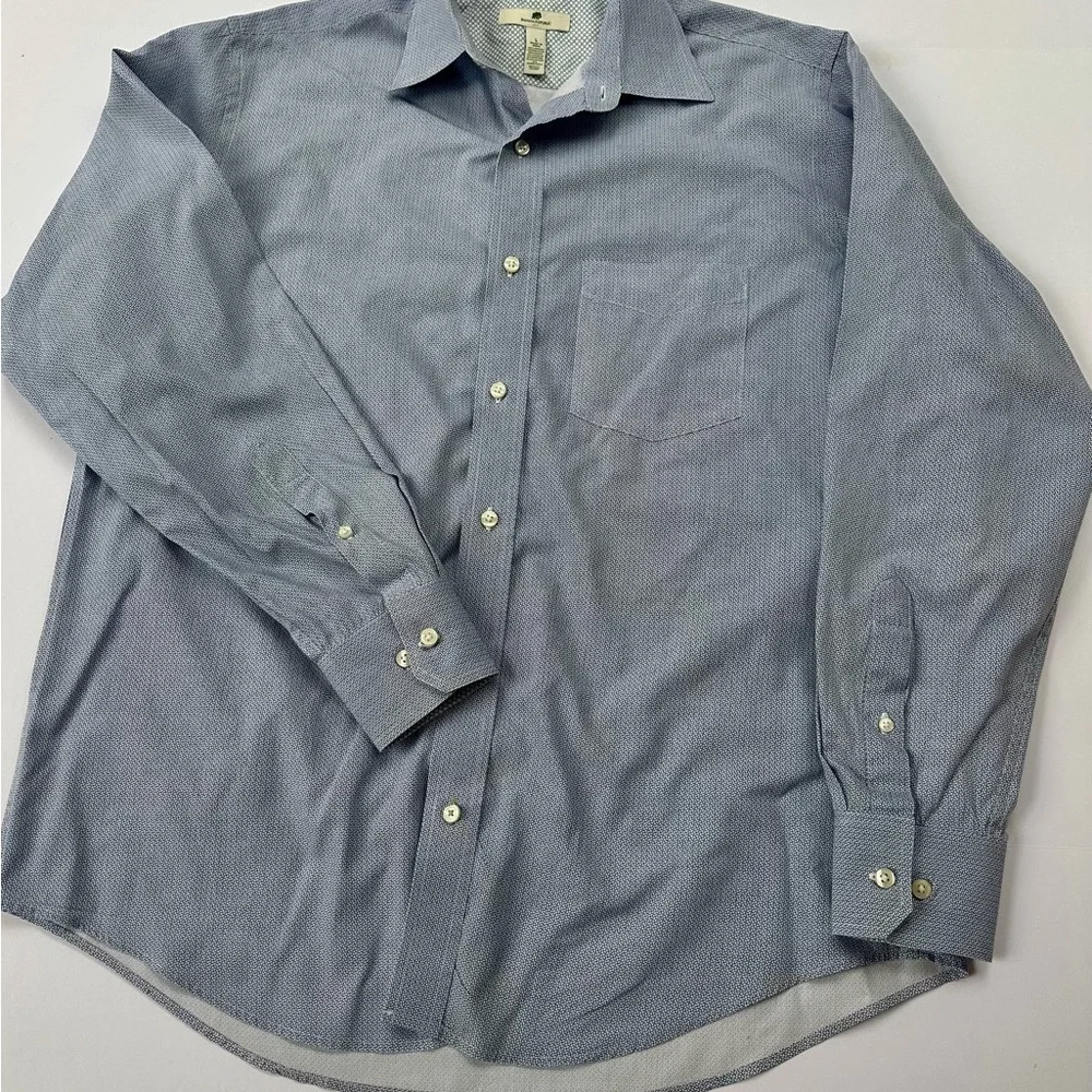 Men’s Organic Cotton Banana Republic Long Sleeve Shirt Size Large 😎​​​